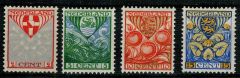 Frankeerzegels Nederland Nvph nrs.199-202 postfris met originele gom