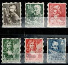 Frankeerzegels Nederland Nvph nrs.350-355 Postfris