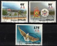 Frankeerzegels Ned.Antillen Nvph nrs.1043-1045 GEBRUIKT