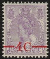 Frankeerzegel Nederland Nvph nr.106 POSTFRIS