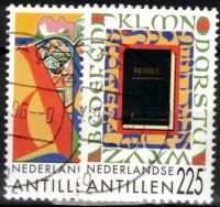 Frankeerzegels Ned.Antillen Nvph nrs.1120-1121 GEBRUIKT