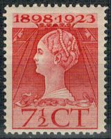 Frankeerzegel Nederland Nvph nr.123 Postfris
