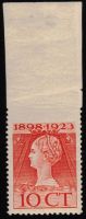 Frankeerzegel Nederland Nvph nr.124GV BOVENZIJDE ONGEPERFOREERD. Cert.H.Vleeming 05-05-2021