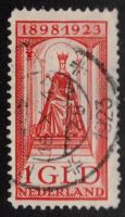 Frankeerzegel Nederland NVPH nr. 129F gestempeld