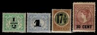 Frankeerzegel Ned.Indie Nvph nr.138-141 POSTFRIS