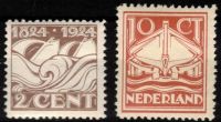 Frankeerzegels Nederland Nvph nrs.139-140 postfris 