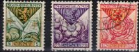 Frankeerzegels Nederland NVPH nrs. 166-168 gestempeld