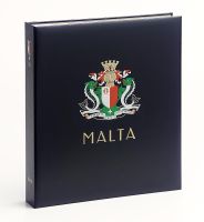 Luxe band postzegelalbum Malta Rep. (Zonder Nummer)