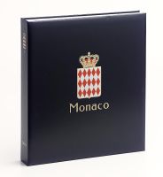 Luxe band postzegelalbum Monaco I (Albert II)