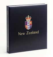 Luxe band postzegelalbum Nieuw Zeeland VI