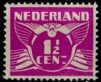 Frankeerzegel Nederland nvph nr.171af Met spoor verwijderde plakker. Cert.H.Vleeming