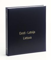 Luxe postzegelalbum Baltische Staten I 1990-1999