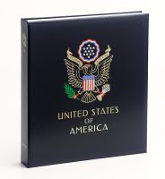 Luxe band postzegelalbum USA (Zonder Nummer)