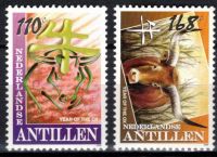 Frankeerzegels Ned.Antillen Nvph nrs.1894-1895 POSTFRIS