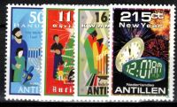 Frankeerzegels Ned.Antillen Nvph nrs.1965-1968 POSTFRIS