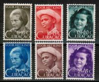 Frankeerzegels Curacao NVPH nrs. 200-205 Postfris