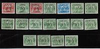 Frankeerzegels Nederland Nvph nrs. 356-373 postfris 