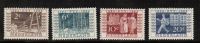 Frankeerzegels Nederland NVPH nrs. 592-595 postfris 