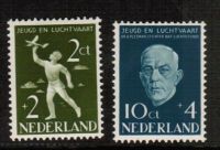 Frankeerzegels Nederland NVPH nrs. 647-648 postfris