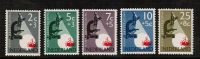 Frankeerzegels Nederland NVPH nrs. 661-665 postfris