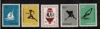 Frankeerzegels Nederland NVPH nrs. 676-680 postfris