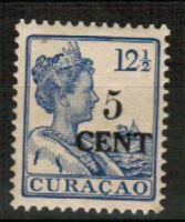 Frankeerzegels Curacao NVPH nrs. 74a POSTFRIS met originele gom