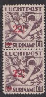 Luchtpostzegels Ned.Suriname Nvph LP24/LP24f POSTFRIS