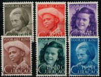 Frankeerzegels Curaçao Nvph nr.200-205 Gestempeld
