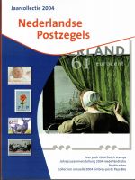 Jaarcollectie Nederland 2004 zoals uitgegeven door TPGPOST. POSTFRIS