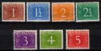 Frankeerzegels Ned.Antillen Nvph 211-217 GEBRUIKT