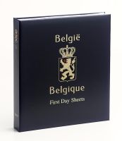 Luxe postzegelalbum Belgie First Day Sheets