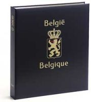 Luxe band postzegelalbum Belgie Cartes souvenir kaarten