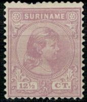 Frankeerzegels Ned.Suriname Nvph nr.24 Ongebruikt
