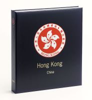 Luxe band postzegelalbum Hong Kong (China) I