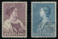 Frankeerzegels Nederland Nvph nrs. 265-266 postfris met originele gom