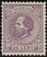 Frankeerzegel Nederland Nvph nr.26L ONGEBRUIKT Cert.H.Vleeming