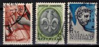 Frankeerzegels Nederland NVPH nrs 293-295 gestempeld