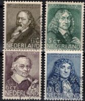 Frankeerzegels Nederland NVPH nrs. 296-299 gestempeld