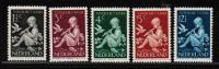 Frankeerzegels Nederland Nvph nrs.313-317 postfris met originele gom