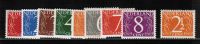 Frankeerzegels Nederland NVPH nrs. 460-468 postfris