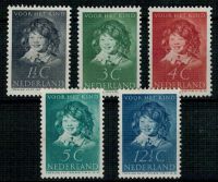 Frankeerzegels Nederland NVPH nrs. 300-304 postfris