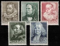 Frankeerzegels Nederland NVPH nr. 305-309 ongebruikt