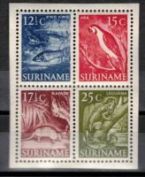 Frankeerzegels Ned.Suriname NVPH nr. 308 zegels uit blok postfris