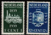 Frankeerzegels Nederland NVPH nrs. 325-326 ongebruikt