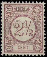 Frankeerzegel Nederland NVPH nr. 33a postfris
