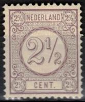 Frankeerzegel Nederland NVPH nr. 33a postfris met attest Vleeming