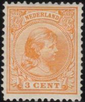 Frankeerzegel Nederland Nvph nr. 34 postfris 