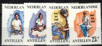 Frankeerzegels Ned.Antillen Nvph nr.376-379 POSTFRIS