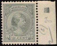 Frankeerzegel Nederland Nvph nr.38 POSTFRIS