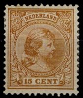 Frankeerzegel Nederland Nvph nr.39 Ongebruikt.Luxe